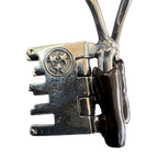 Boot Scoot’n Boogeyman Nashville-exclusive statement necklace by Monkey Wrench Designs, key detail
