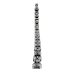 Chain of Fools motorcycle-chain statement bracelet by Monkey Wrench Designs, front view