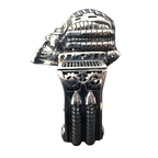 Fangface alien biomechanical ring by Monkey Wrench Designs, side view