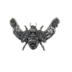 Scarilla gorilla-and-scarab clockwork necklace by Monkey Wrench Designs