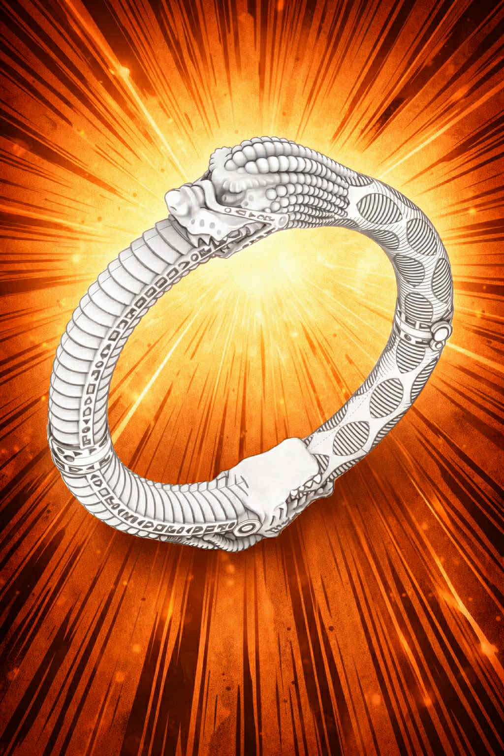 Heads or Tails Bangle Bracelet