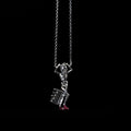 kiki marrow skeleton key necklace sterling silver front