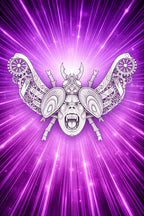 Scarilla gorilla-and-scarab clockwork necklace by Monkey Wrench Designs