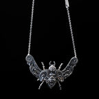 scarilla gorilla scarab necklace sterling silver with chain